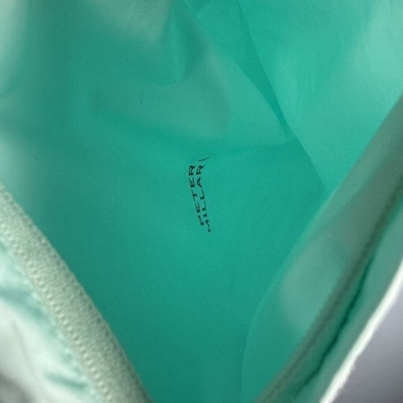 Peter Millar‎ Womens Element E4 Wind 1/4 Zip Golf Jacket Size Small Teal - Picture 7 of 8